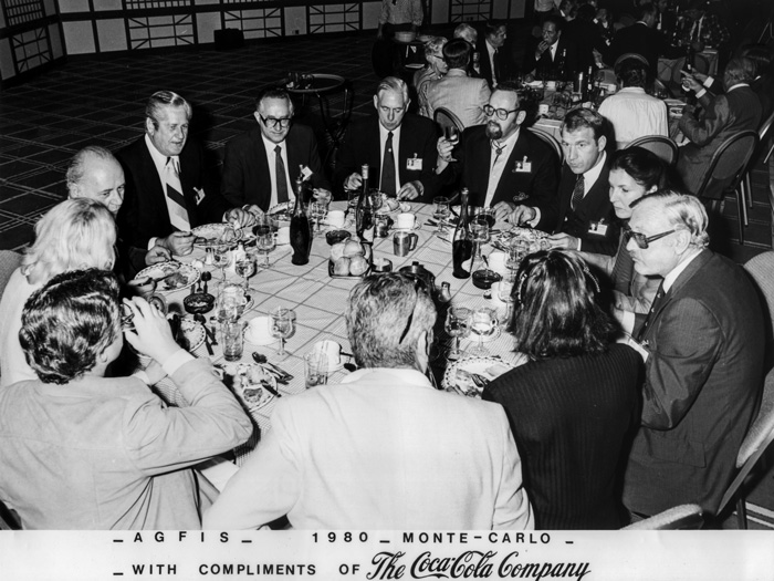 Lunch meeting during the 1980 GAIFS Congress in Monaco